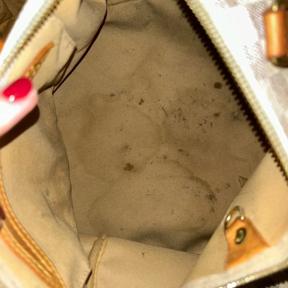 Louis Vuitton Checkered Bag with Tan Accents - Picture 6 of 6